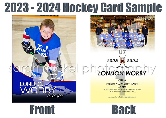 000 - 2023-2024 Hockey Card Sample