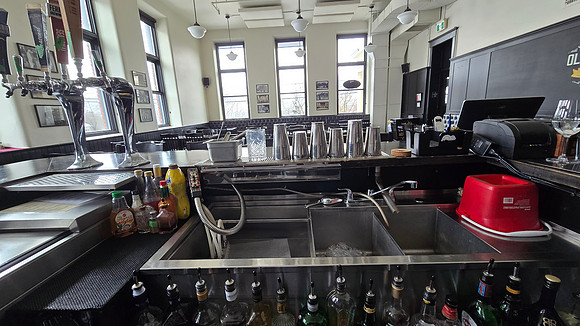 Bar service area