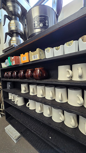 Coffee Mugs and Tea Pots